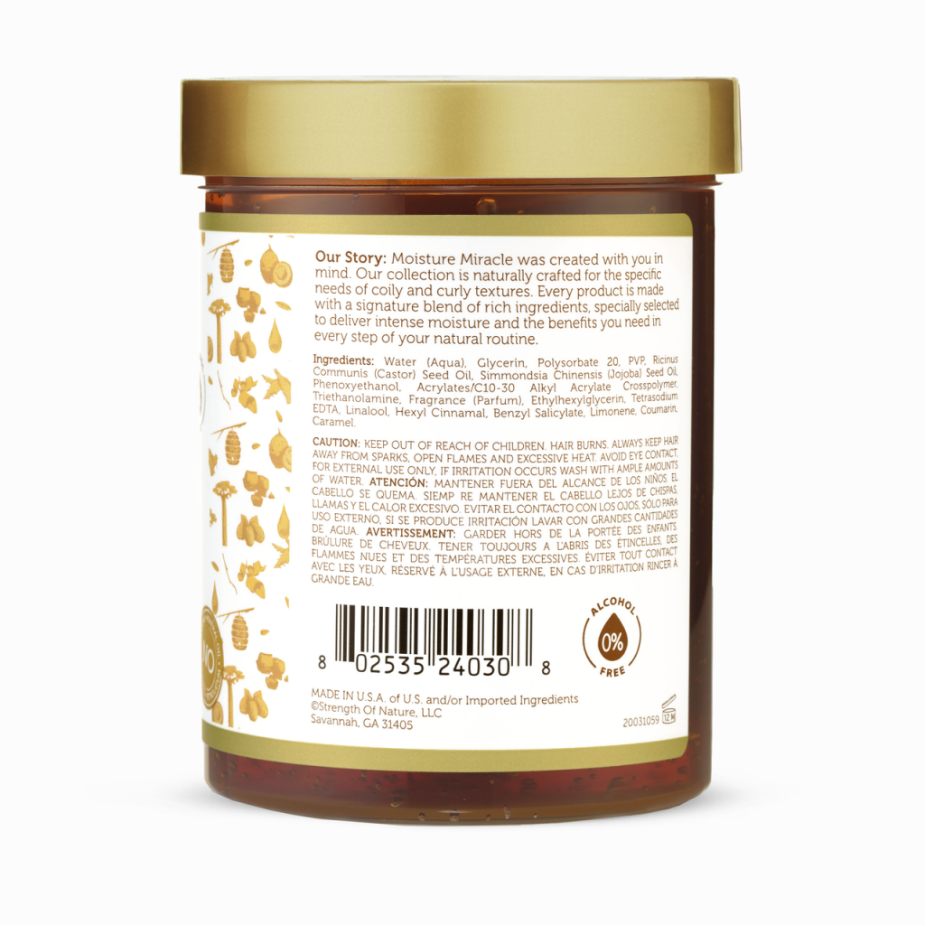 GEL JOJOBA & BLACK CASTOR 18OZ