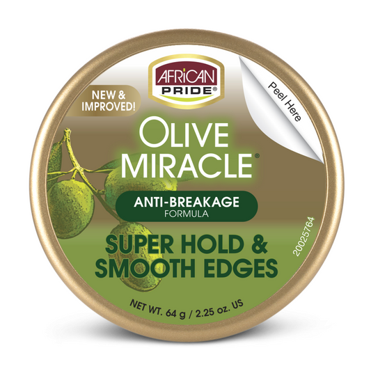 GEL LARGA DURACIÓN OLIVE MIRACLE SUPER HOLD & SMOOTH EDGES 2.25 OZ